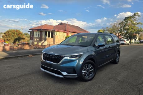 Blue 2022 Kia Carnival Wagon S