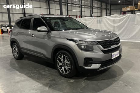 Grey 2020 Kia Seltos Wagon Sport+ (Fwd)