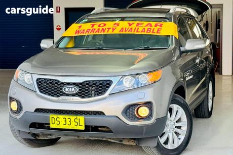 Grey 2011 Kia Sorento Wagon Sli (4X4)