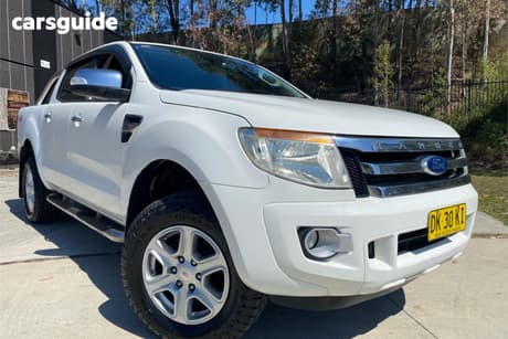 White 2015 Ford Ranger Dual Cab Utility Xlt 3.2 (4X4)