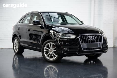 Black 2014 Audi Q3 Wagon 2.0 Tfsi Quattro (125Kw)