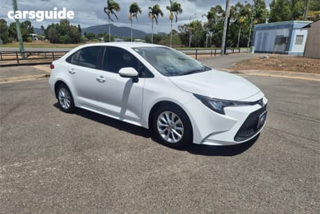 White 2021 Toyota Corolla Sedan Ascent Sport