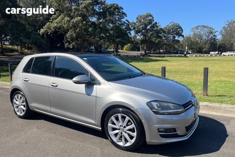 Silver 2017 Volkswagen Golf Hatchback 110 Tsi Highline