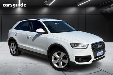 White 2012 Audi Q3 Wagon 2.0 Tfsi Quattro (125Kw)