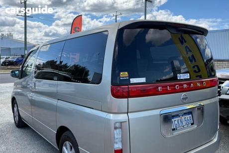Gold 2003 Nissan Elgrand Wagon