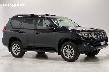 Black 2022 Toyota Landcruiser Prado Wagon Vx