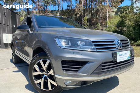 Grey 2018 Volkswagen Touareg Wagon 150 Tdi Monochrome