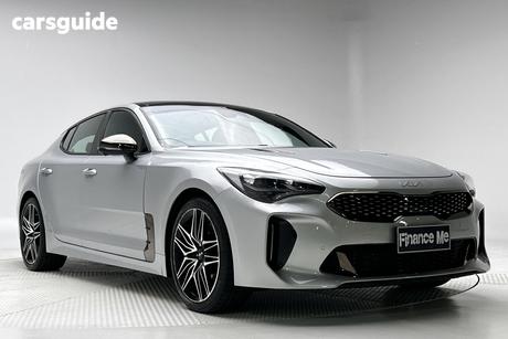 Silver 2022 Kia Stinger Sedan Gt (Black Leather)