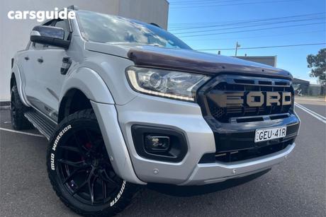 Silver 2018 Ford Ranger Dual Cab Pick-up Wildtrak 3.2 (4X4)