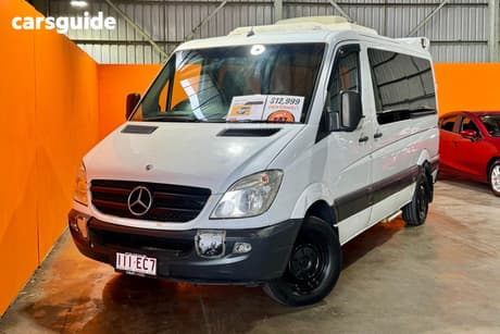 White 2012 Mercedes-Benz Sprinter Van 313Cdi Lwb Hi Roof