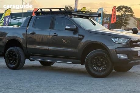 Grey 2017 Ford Ranger Dual Cab Pick-up Wildtrak 3.2 (4X4)