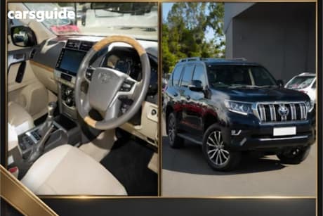 Black 2021 Toyota Landcruiser Prado Wagon Kakadu