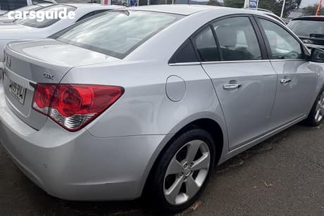 Silver 2010 Holden Cruze Sedan Cd
