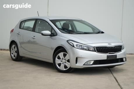 Silver 2018 Kia Cerato Hatchback S