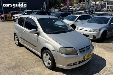 Silver 2007 Holden Barina Hatchback