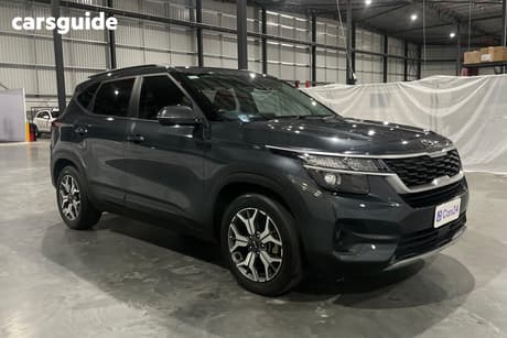 Grey 2020 Kia Seltos Wagon Sport+ (Fwd)