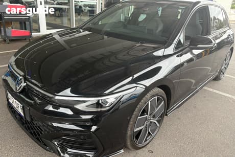 Black 2025 Volkswagen Golf Hatchback R-Line