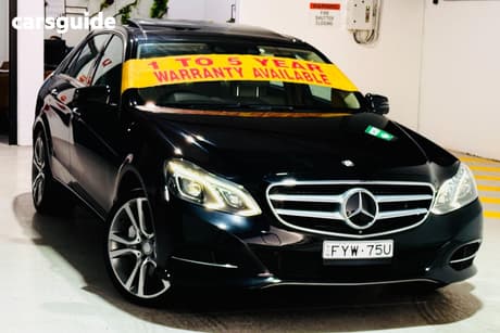 Black 2015 Mercedes-Benz E400 Sedan