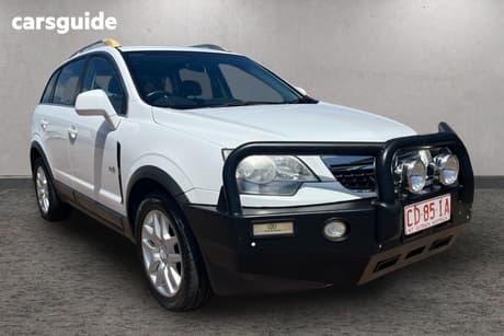 White 2012 Holden Captiva Wagon 5 (4X4)