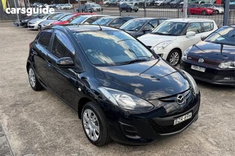 Black 2011 Mazda 2 Hatchback Neo