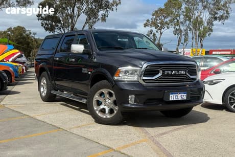 Grey 2018 RAM 1500 Crew Cab Utility Laramie (4X4) 885Kg