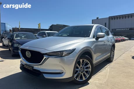 Silver 2021 Mazda CX-5 Wagon Akera (Awd)