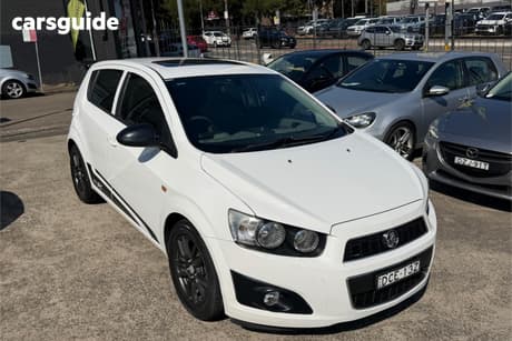 White 2015 Holden Barina Hatchback X
