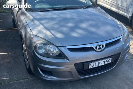 Grey 2011 Hyundai I30 Hatchback Sx