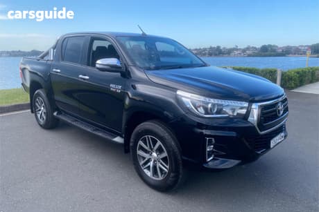 Black 2018 Toyota Hilux Dual Cab Utility Sr5 (4X4)