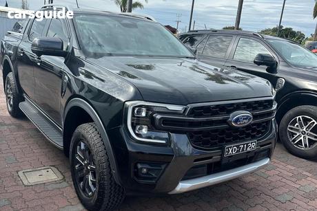 Black 2023 Ford Ranger Double Cab Pick Up Wildtrak 3.0 (4X4)