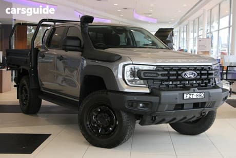 Silver 2025 Ford Ranger Dual Cab Chassis Super Duty (4X4)