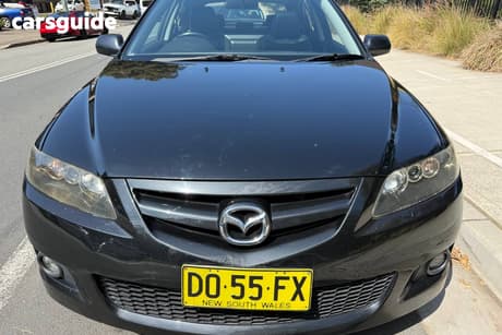 Black 2007 Mazda 6 Hatchback Classic Sports