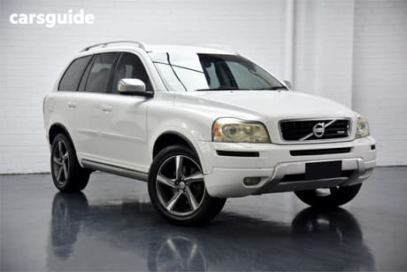 White 2013 Volvo XC90 Wagon 3.2 R-Design