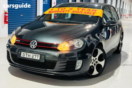 Grey 2012 Volkswagen Golf Hatchback Gti