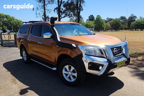 Gold 2015 Nissan Navara Dual Cab Utility St (4X4)