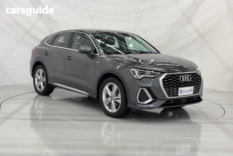 Red 2021 Audi Q3 Sportback 35 Tfsi S Line