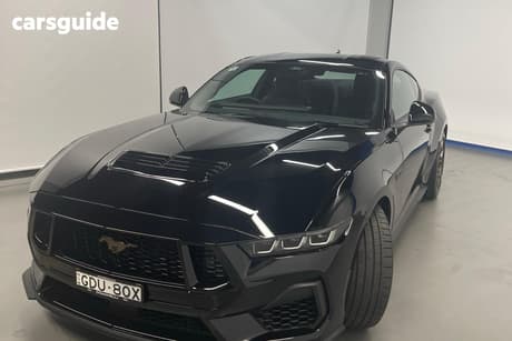 Black 2024 Ford Mustang Fastback Gt 5.0 V8