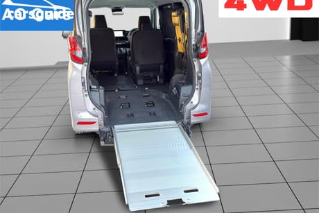 Grey 2024 Toyota Noah Commercial 4WD WELCAB, WHEELCHAIR RAMP,
