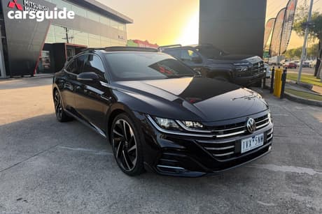 Black 2022 Volkswagen Arteon Liftback 206 Tsi R-Line