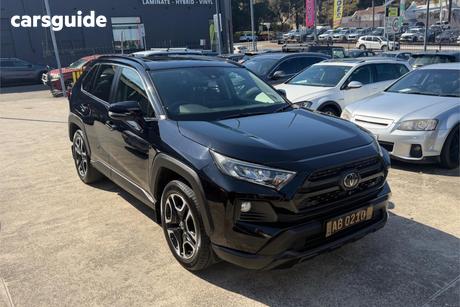 Black 2019 Toyota RAV4 Wagon Edge Awd