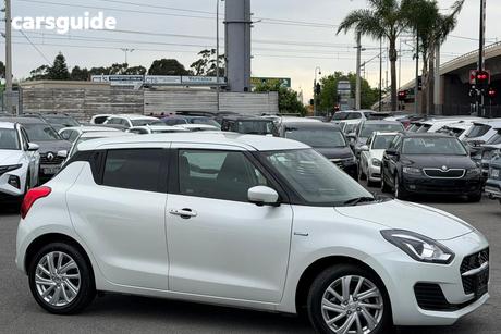 White 2020 Suzuki Swift Hatch HYBRID ML