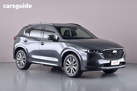 Grey 2022 Mazda CX-5 Wagon Akera Turbo (Awd)