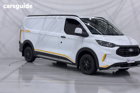 White 2025 Ford Transit Custom Van Trail (Lwb)