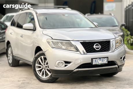 Grey 2017 Nissan Pathfinder Wagon St (4X2)