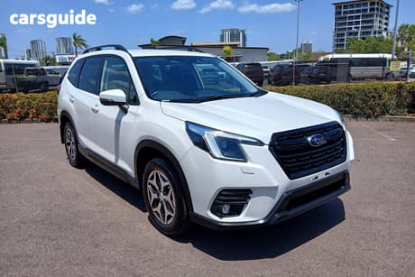 White 2024 Subaru Forester Wagon 2.5I (Awd)