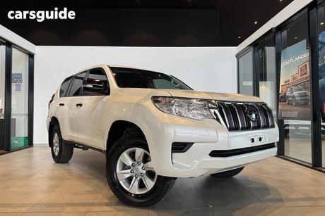 White 2023 Toyota Landcruiser Prado Wagon Gx