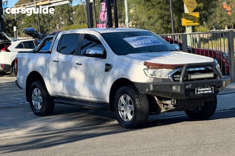 White 2019 Ford Ranger Double Cab Pick Up Xlt 3.2 (4X4)