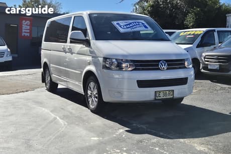 White 2015 Volkswagen Multivan Wagon Comfortline Tdi340 Lwb