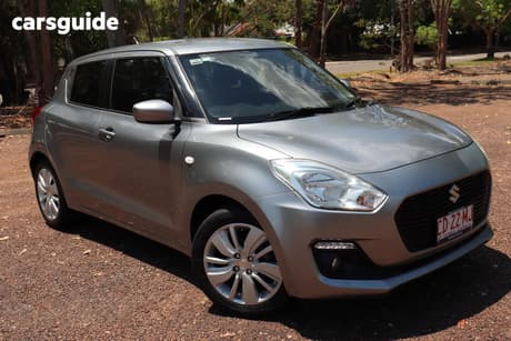 Silver 2018 Suzuki Swift Hatchback Gl Navigator