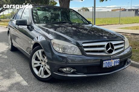 Grey 2009 Mercedes-Benz 200 Sedan KOMPRESSOR AVANTGARDE W204
